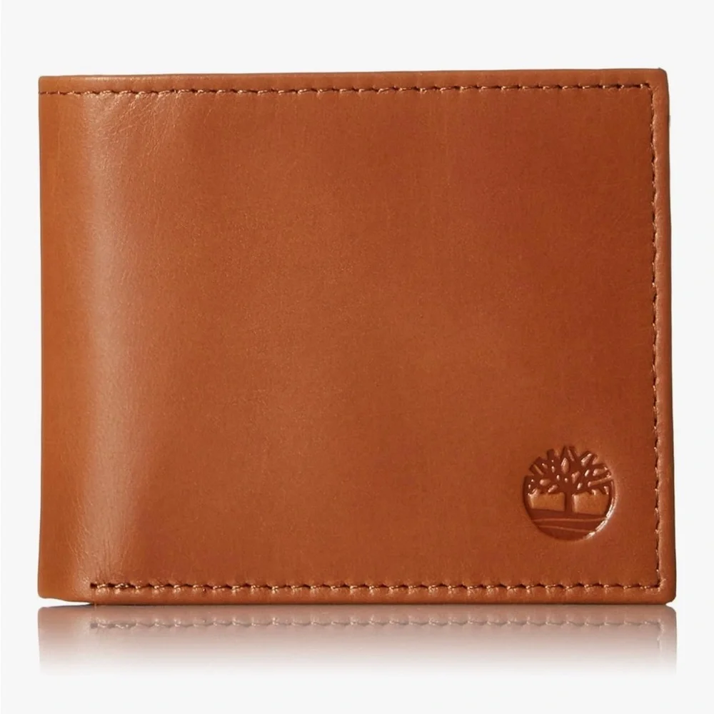 Timberland Cloudy Tan Leather Wallet